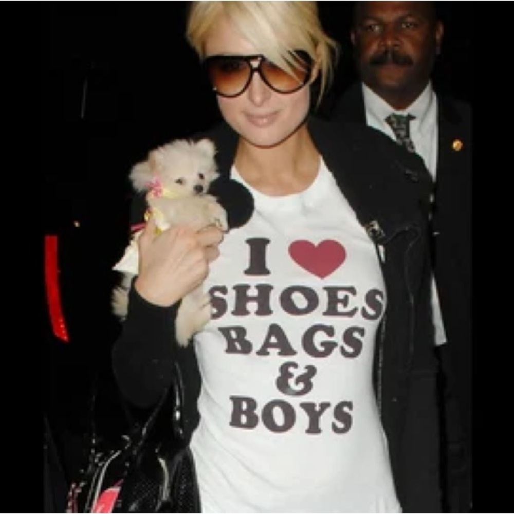 Graphic T-Shirt As Seen On Paris Hilton